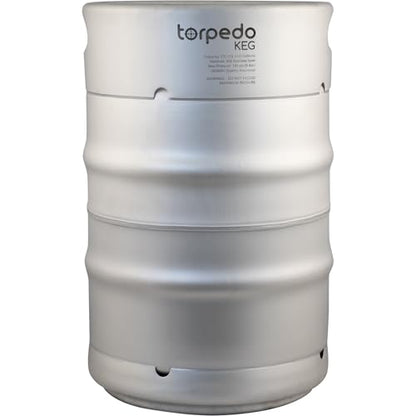 Torpedo Keg | Ball Lock Keg | Stainless Steel Corny Keg | Low2 Keg Lid O-Ring | Superior Oxygen Barrier Properties | 15 Gallon