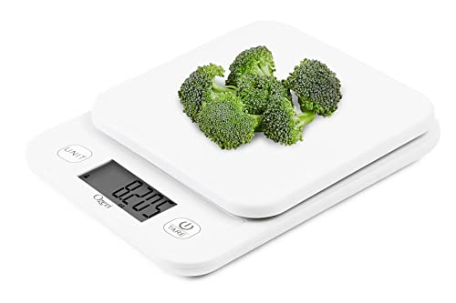 Ozeri Garden and Kitchen Scale II, with 0.1 g (0.005 oz) 420® Variable Graduation Technology® - color: White