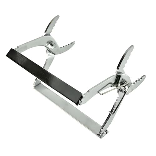 Beehive Frame Grip 2pcs Beekeeping Tool Beehive Frame Clip Silver Professional Lifter Grip Frame Holder Easy Hive Check Honey Harvest Nests Box Capture