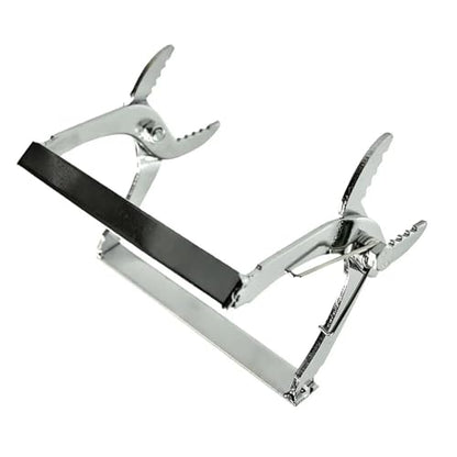Beehive Frame Grip 2pcs Beekeeping Tool Beehive Frame Clip Silver Professional Lifter Grip Frame Holder Easy Hive Check Honey Harvest Nests Box Capture