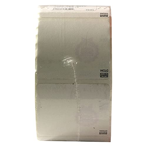 Direct Thermal Dissolvable Printer Label, 1.2" x 1" (Roll of 2000)