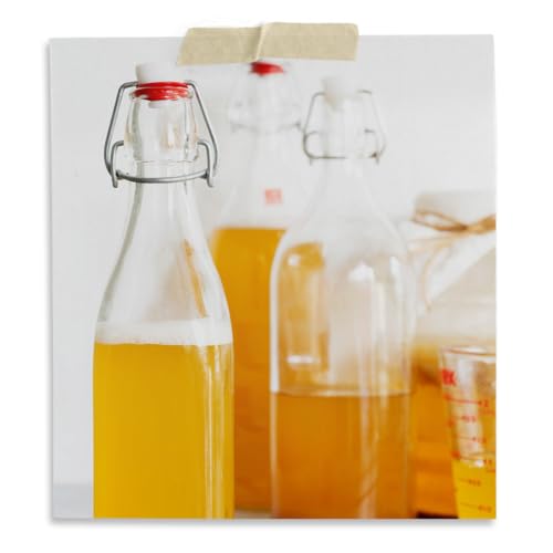 1 Gallon Jun Kombucha Starter Kit - Includes USDA Organic Jun SCOBY & Starter Tea + Ingredients To Start Brewing Your Own Jun Tea * Jar Not Included *