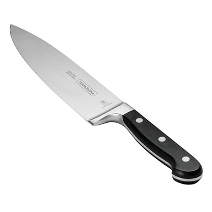 Tramontina Pro Series Forged 8-Inch Chef Knife, Stain-free High-Carbon Steel Kitchen Knives for Cooking - style: 8-Inch Cook's Knife