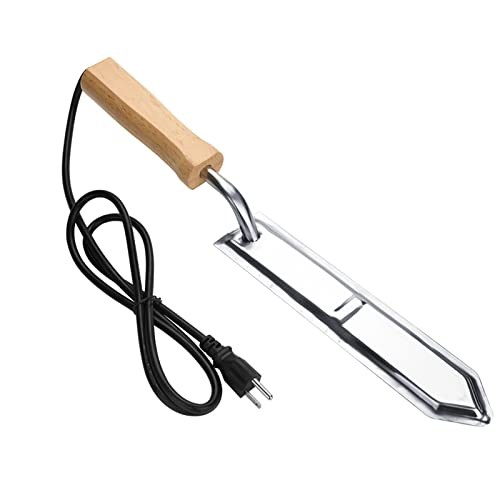 Electric Uncapping Knife, Acogedor Bee Uncapping Knife Electric Honey Knife Honey Scraper Beekeeping Hot Knife Stainless Steel Cutter (US Plug)