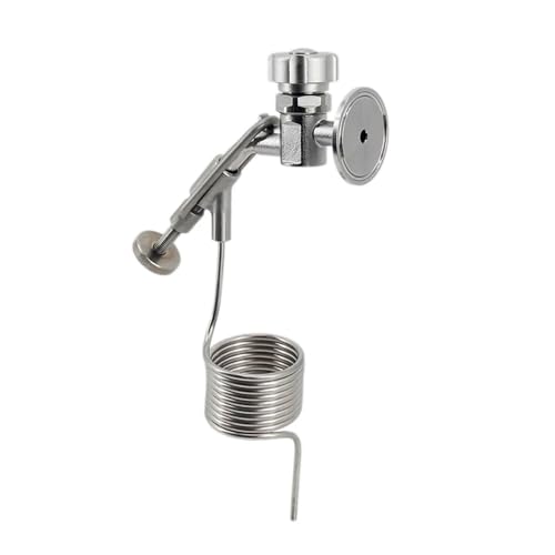 Home Brewing 1.5" TC Sample Valve Sampling Coil 304 Stainless Steel Conical Fermenter Accessories Brewing Accessories(Sample Coil 10 Turns) - color: Sample Coil 10 Turns