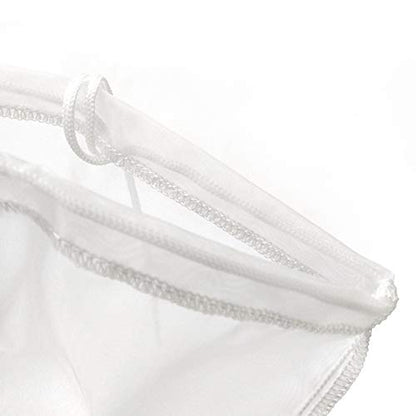 Soy / Nut Milk Bag - XL12"X10” Two bags - Hot / Cold brew, Commercial Grade Reusable All Purpose Food Strainer - Food Grade BPA-Free - Ultra Strong Fine Nylon Mesh