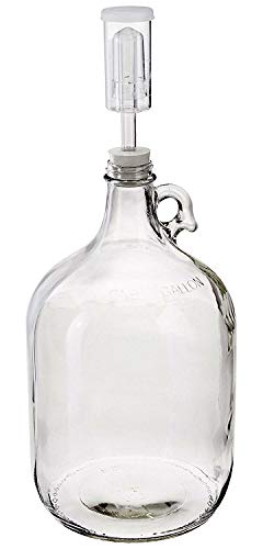Home Brew Ohio One Gallon Glass Complete Fermenter