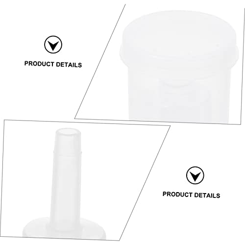 IMIKEYA 2pcs Valve Wine Stoppers Plastic for Leak Wine Preservation Brew One-way Valves for Home Brewing