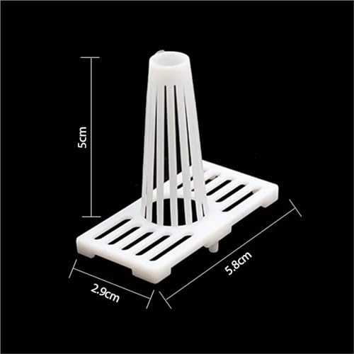 Queen Bee Cage 60Pcs Bee Cages Anti-Theft Hive Door Plastic Beehive Nest Cage Protection Queen Honeycomb Doors Beekeeping Tools for Beekeeping Supplies