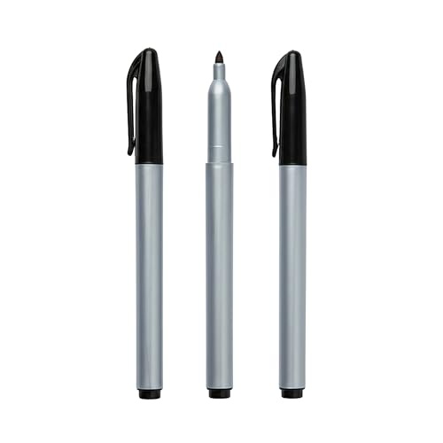 Cadie Permanent Freezer Marker Set of 3 – Waterproof Fast-Drying Black Ink Pens with Chisel Tip for Food Labeling, Fridge & Freezer Storage, Kitchen & Lab Use & General Organization. - style: 3 Pack