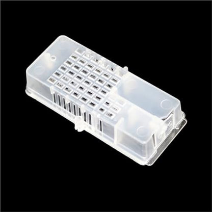 Queen Bee Cage 30 Pcs Bee Tools Bee Transport Cages Beekeeping Equipment Queen House Beehive White Transparent Queen Bee Cage for Beekeeping Supplies