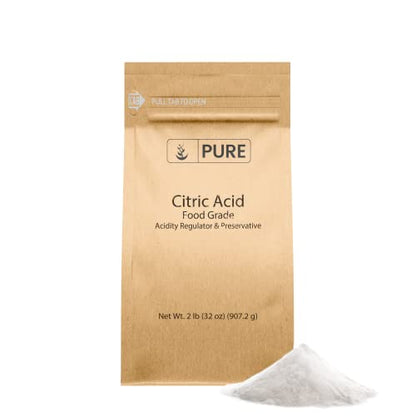 PURE ORIGINAL INGREDIENTS Sodium Citrate, Citric Acid, Maltodextrin Bundle, (2 lb Each) Food Grade, Natural