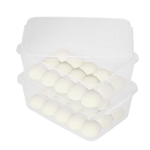 Vababa 2-Pack 16 L Pizza Dough Proofing Box with Lid, Dough Rising Box | Clear Food Pizza Storage Container, Large Capacity, BPA-Free, Dishwasher Safe, for Sourdough, Bread Dough & Pizza Dough