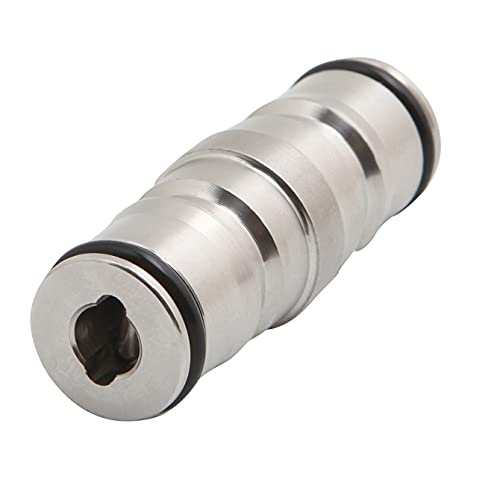 2PCS Homebrew Beer Ball Lock Jumper Post Corny Keg Liquid and Gas Jumper Post Double Ended Corny Post Stainless Steel 304 Keg Quick Disconnect Jumper Post for Cleaning Beer Brewing