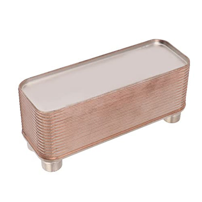 Plate Chiller Stainless Steel Brazed Plate Heat Exchanger Wort Chiller for Beer Wort Water Cooling