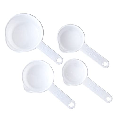 Chef Craft Select Measuring Cup Set, 1/4, 1/3, 1/2 and 1 cup, White - size: 1/4, 1/3, 1/2 and 1 Cup, style: Measuring Cup Set
