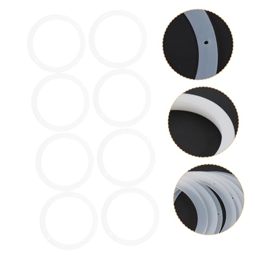 60pcs Wide Mouth Silicone Sealing Leakproof Gaskets for Jars Food Storage and Fermentation Compatible Jars Multi-sized Easy to Install