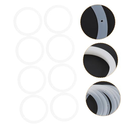 60pcs Wide Mouth Silicone Sealing Leakproof Gaskets for Jars Food Storage and Fermentation Compatible Jars Multi-sized Easy to Install