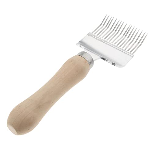 Stainless Steel Keeping Honey Comb Tine Uncapping Fork Scratcher