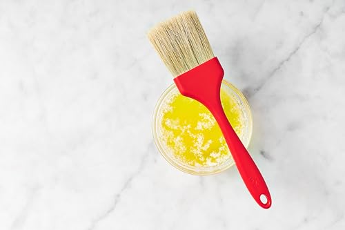 King Arthur Baking Company Professional Pastry Brush, Natural Boar Bristles, 2-Inch, For Butter, Egg Wash, Glaze And Baking Prep - size: 2-Inch