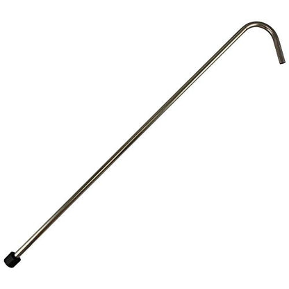 Krome 24" Stainless Steel Racking Cane – Durable, Corrosion-Resistant, Ideal for Homebrewing and Brewing -C165 - size: 3/8″ x 30″