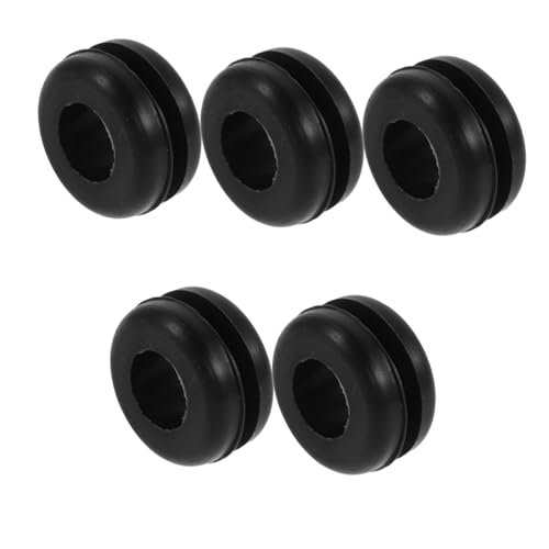 Abaodam 5pcs Rubber Airlock Grommet Seals for Brewing Bucket Lid and Wine Fermenter, Leakproof Fermentation Lid Seal with Easy Installation and Solid Construction for Homebrewing and DIY