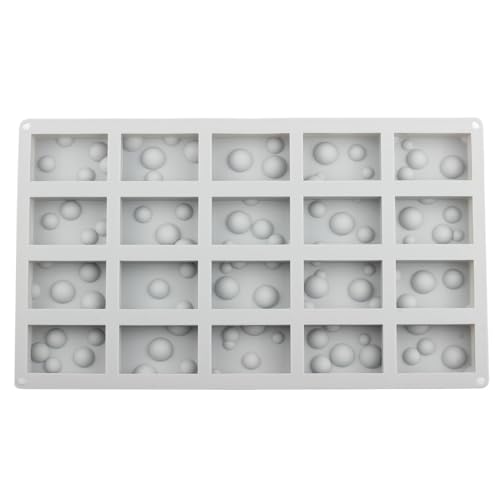 20 Cavity Cheese Silicone Candy Molds For Candy Chocolate Cake Decoration
