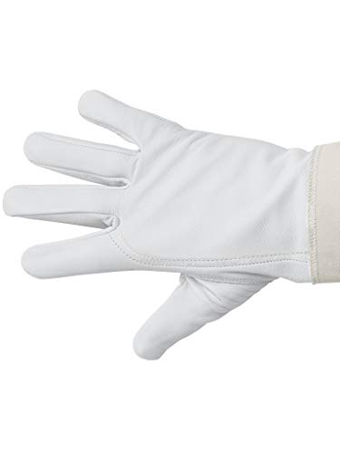Humble Bee 114 Goatskin Beekeeping Gloves with Reinforced & Ventilated Cuffs - size: Large