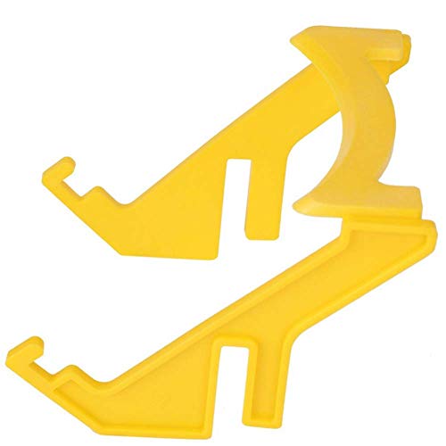 Yellow Plastic Bee Honey Bucket Rack Frame Grip Holder Beekeeping Beekeepers Tool