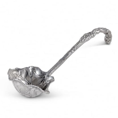 Arthur Court Grape Pattern Aluminum Serving Ladle - Elegant Punch/Soup Ladle for Entertaining - 12 Inch Long - size: 12 inches Grape