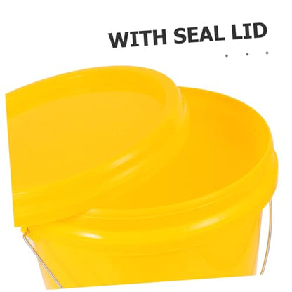 SOLUSTRE 10l Food Grade Barrel Airtight Wine Making Fermenter for Homebrew Large Fermenting Bucket Lid