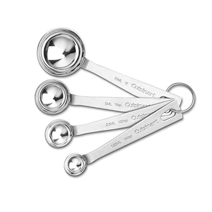 Cuisinart Stainless Steel Measuring Cups Set of 4 and Measuring Spoons Set of 4