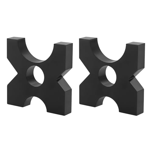 Arbor Press Plate, 1 Pair 5'' x 5'' x 1'' H-shape Hydraulic Shop Press Plate 20Ton Metal H Frame Hydraulic Shop Press Plates for Workshops Factories & Production - size: 5'' x 5'' x 1''