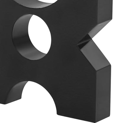 Arbor Press Plate, 1 Pair 5'' x 5'' x 1'' H-shape Hydraulic Shop Press Plate 20Ton Metal H Frame Hydraulic Shop Press Plates for Workshops Factories & Production - size: 5'' x 5'' x 1''