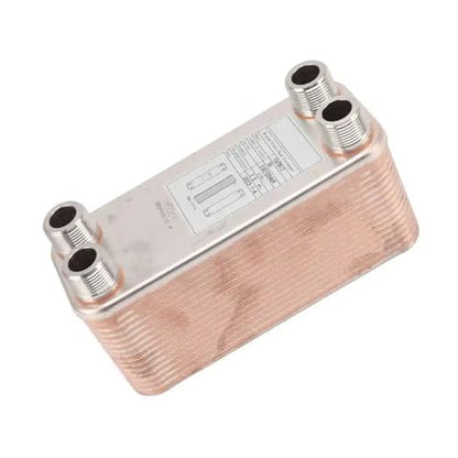 Plate Chiller Stainless Steel Brazed Plate Heat Exchanger for Beer Wort Water(EATB15-30) - size: EATB15-30
