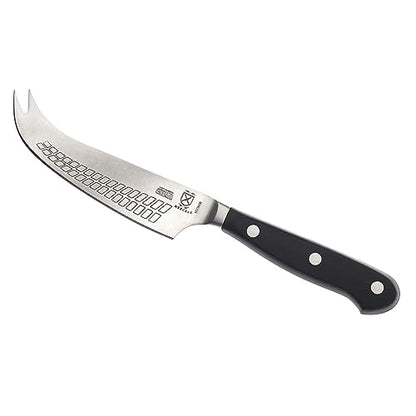 Mercer Culinary Renaissance Hard Cheese Knife, 4.75-Inch - color: Black Handle, size: 4.75-Inch Hard Cheese Knife