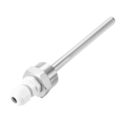 uxcell 8mm Dia G3/4 Thermowell Weldless Stainless Steel 304 with Cable Gland 150mm Length for Beer Fermenter, White - color: White, size: G3/4 x 150mm