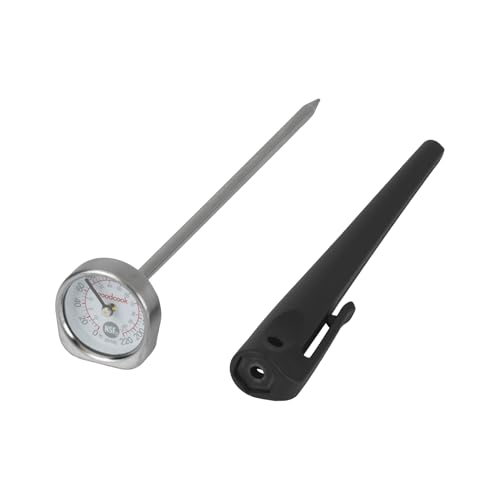 GoodCook Everyday Digital Instant Read Thermometer, LCD Display, Stainless Steel Probe, Recalibratable, Includes Protective Pocket Sleeve - size: 1 EA