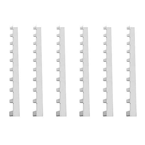 Fdit 6Pcs Metal Beehive Frame Strips Spacers Beekeeper Beekeeping Tool Equipment