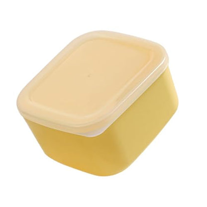 TOPINCN Cheese Holder, Airtight Sliced Cheese Container with Lid, Plastic Refrigerator Storage Box for Cheese Vegetables Fruits, Cheese Storage Box for Fridge (S) - size: S