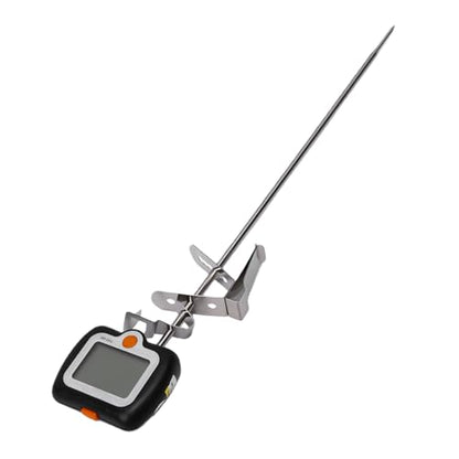 GOTOTOP Digital Candy Thermometer, 304 Stainless Steel Cooking Thermometer with Large LCD, 58F to 572F Readings, Hold Function for Candy Jam Chocolate Frying Oil and Home Cooks (KT Black English