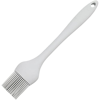 Chef Craft Premium Silicone Basting Brush, 10.25 inch, Gray - color: Gray