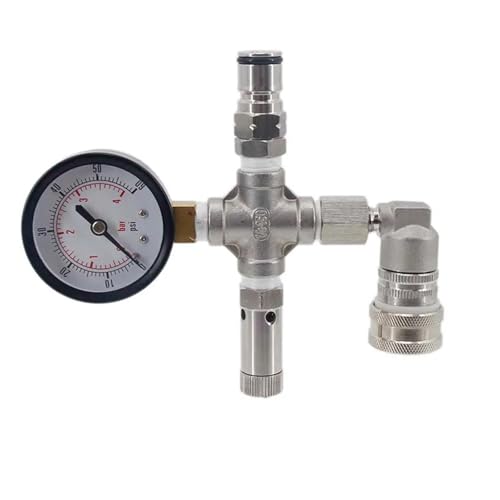 Conical to Corny Keg Pressure Transfer Kit - Oxygen-Free Closed System for Beer Transfer from Fermenter to Keg