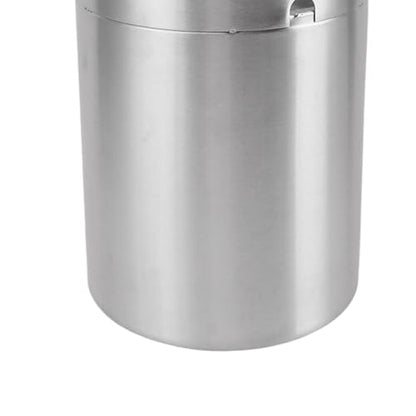 Portable Beer Growler, 5L Stainless Steel Mini Keg with Dispense Tap and Pressure Regulator for Homebrew Craft Beer, Draft Dispenser System for Home