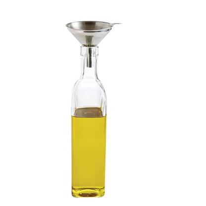 HIC Kitchen Condiment Funnels, Set of 3, 0.5-Ounces, 0.75-Ounces, and 2-Ounce Capacities - style: Set of 3, Condiment Funnels