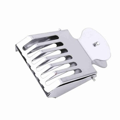 Beekeeping Equipment Bee Catcher Clips Queen Bee Cage Bee Catcher Clip Stainless Steel for Study Research Laboratory (1 Pack)