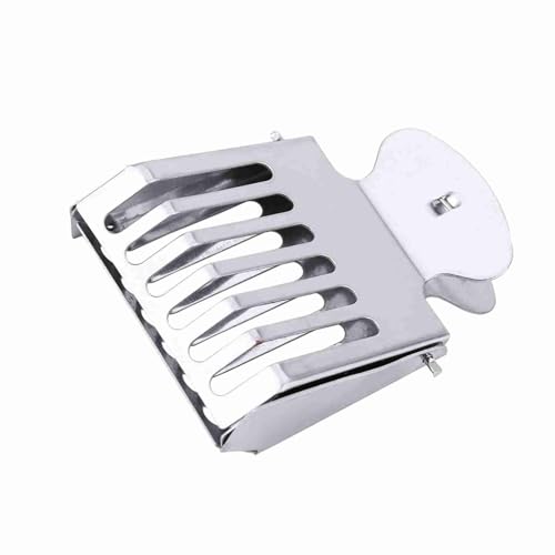 Metal Queen Bee Catching Clip Tool Queen Beekeeping Equipment Queen Cages for Bees for Outdoor Beekeeping Hive Maintenance and Gentle Queen Bee (1 Pack) - style: 1 Pack