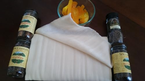 Cheesecloth - Unbleached Natural Cotton Cloth - Best Grade 50 for Cooking Food, Making Cheese, Straining Nut Milks, Basting Turkey - 5 Sq Yards from Nature Desires - Washable and Reusable Strainer