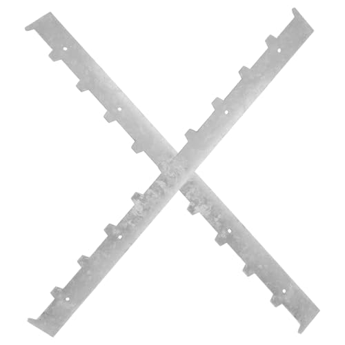 BESPORTBLE 2pcs Beehive Spacers for Frames Metal Frame Ends Essential Beekeeper Tool for Hive Management and Provides Stability