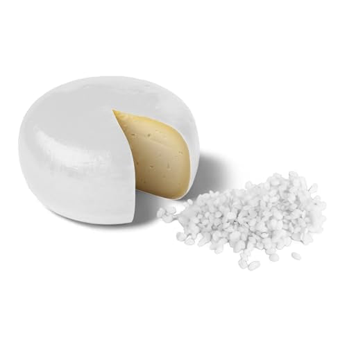 Carmel Cheese Wax, White (1 lb), Food-Grade Wax Beads to Protect Cheese
